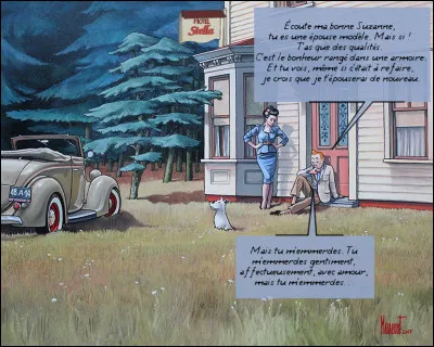 Numéro de duettiste (avec quelques personnages secondaires, tout de même !) : encore un classique, mais du cinéma français, cette fois !