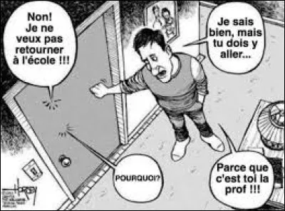 Plainte d'une mère au prof : Ne touchez plus à ma fille ...