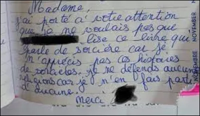 Demain, mon fils sera malade ...