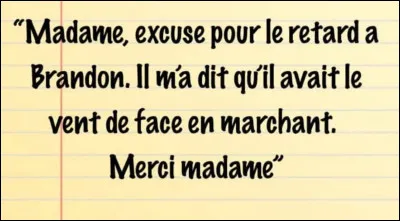 Non mais regardez-vous, vous vous dites professeur et ...