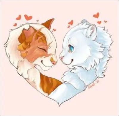 A-t-il été amoureux d'un chat/d'une chatte d'un autre clan ou des Temps Révolus ?