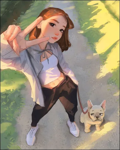 Cet après-midi, des meilleures amies viennent chez toi, que faites-vous ?