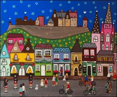 On y visite son château, on y admire Arthur's Seat ! Quelle est cette ville qui fut édifiée sur des collines volcaniques ?