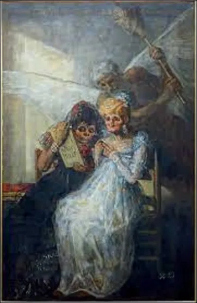 Parmi ces trois peintres, lequel a exécuté, entre 1808 et 1812, cette huile sur toile intitulée ''Les Vieilles'', appelée également ''Le Temps'' ?