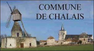 Commune néo-aquitaine, dans l'arrondissement de Châtellerault, Chalais se situe dans le département ...