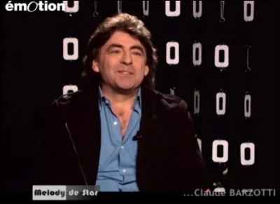Quel est le titre du dernier album de Claude Barzotti ?