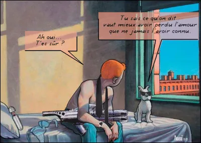 Un peu d'amour dans un monde si glauque, ou plutôt sombre ! Vous y voyez quelque chose ?