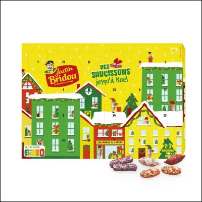 Miam-miam ! de quelle marque est ce calendrier saucisson ?