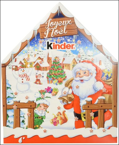 Quelle est la marque du calendrier de notre enfance ?