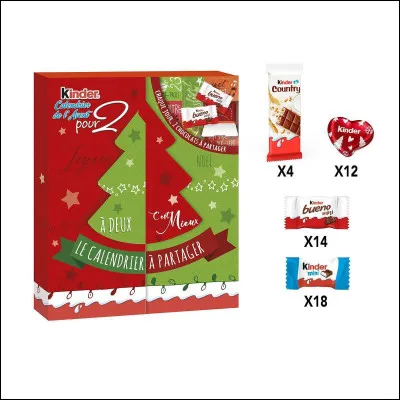 Quelle est la marque de ce calendrier en duo ?