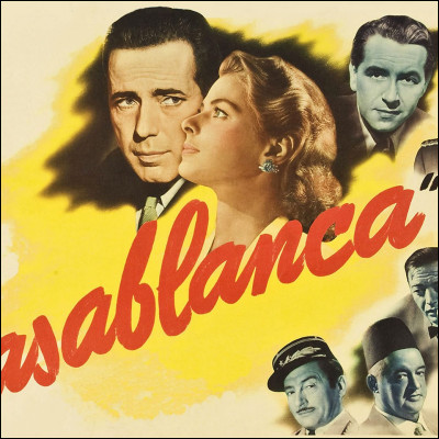 "Casablanca" est un film joué par Humphrey Bogart.