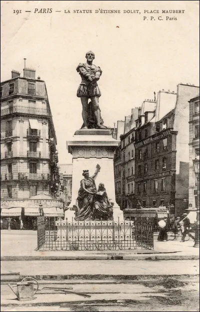 Ce 3 août, Etienne Dolet, humaniste et imprimeur, est exécuté sur le bûcher à Paris après sa condamnation par l'Inquisition pour hérésie et athéisme : c'était en ...