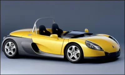 Quel est cette voiture atypique à vocation sportive, sans pare-brise, produite par Renault de 1995 à 1998 ?