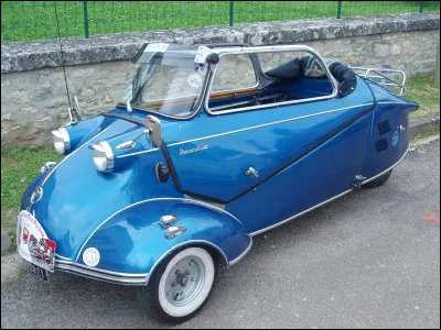 Quelle est cette micro citadine allemande bi-place en tandem produite de 1953 à 1964 ?