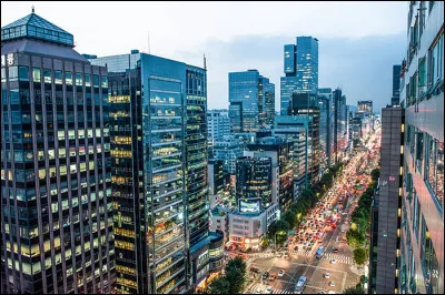 Parmi ces villes, laquelle ne se trouve pas en Corée du Sud ?