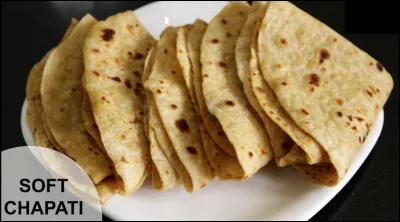 Quel est le pays d'origine du chapati, un pain au levain à base de farine de blé d'eau, avec ou sans sel ?