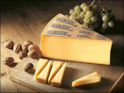 Quel est le pays d'origine du gruyère, un fromage au lait cru de vache ?