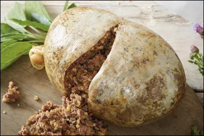 Quel est le pays d'origine du Haggis, une panse de brebis farcie d'un hachis de viande de mouton ?