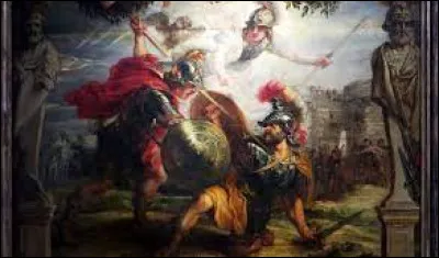 De quel camp fait-elle partie lors de la guerre des Grecs contre les Troyens ?