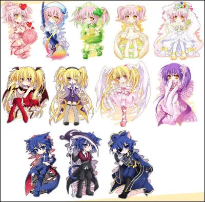 Et pour finir... quelle est la liste de vrais Chara Nari ?