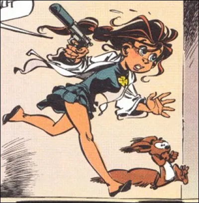 Quel héros a croisé le chemin de la fougueuse et belle Luna ?