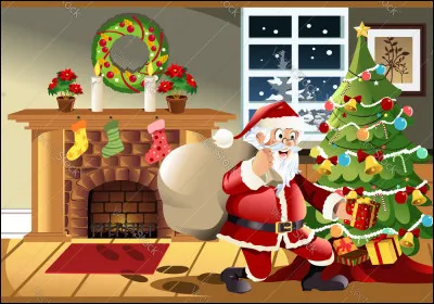 Qu'est-ce que tu laisses au Père Noël sous le sapin ?