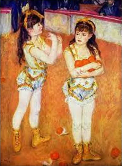 Quel impressionniste a réalisé, en 1879, cette toile intitulée ''Les Jongleuses au Cirque Fernando'' ?