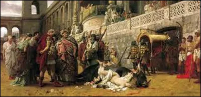 Lequel des ces trois académiques polonais a réalisé, en 1897, cette toile intitulée ''Dircé chrétienne dans le cirque de Néron'' ?