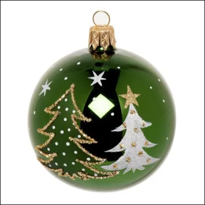 Quel est le nom de cette décoration de Noël ?