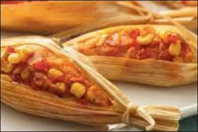 C'est au Brésil que l'on retrouve les fameuses "tamales".