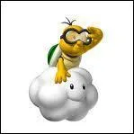 Que lance cette tortue sur son nuage ?