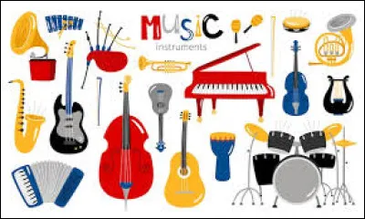 Parmi ces instruments de musique, trouvez l'intrus.
