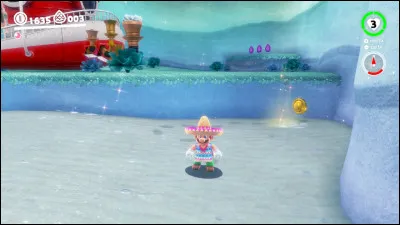 La couleur des lunes du pays du Lac est :