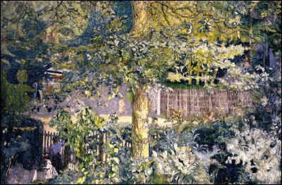 Qui a peint "Chêne et vendeuse de fruits" ?