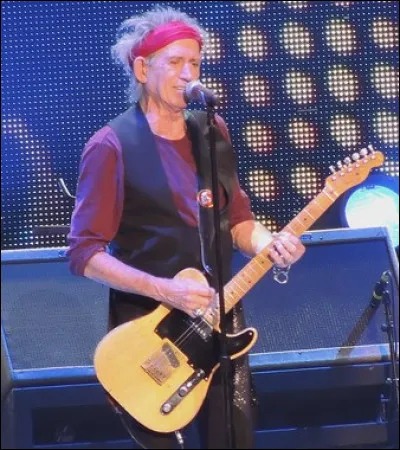 Qui est ce guitariste du groupe rock "The Rolling Stones" ?