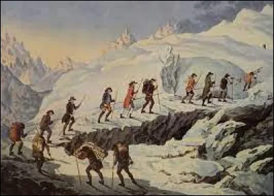 Ce 8 août, Michel Gabriel Paccard et Jacques Balmat réalisent la première ascension du Mont Blanc : c'était en ...