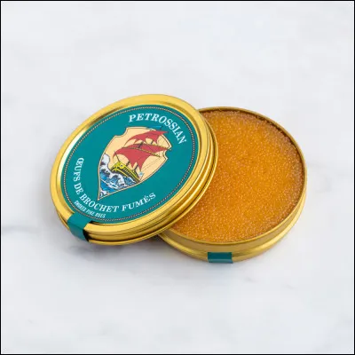 Apéro : prenez l'apéro (ou l'entrée). 2 petites questions amuse-bouches. 
Connaissez vous les ufs de brochet ? C'est mon mets de Noël préféré !