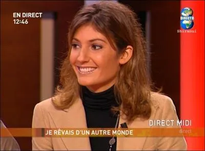 Sur quelle chane est-elle prsente en ce moment (2010) ?