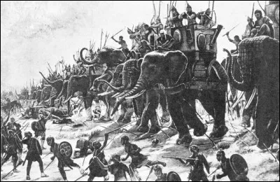 De combien d'éléphants disposait Hannibal avant de traverser les Alpes ?