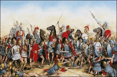 Quelle technique utilise le camp romain à la bataille décisive de Zama, sur territoire africain ?