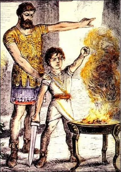 Quelle formation de base reçoit le jeune Hannibal ?