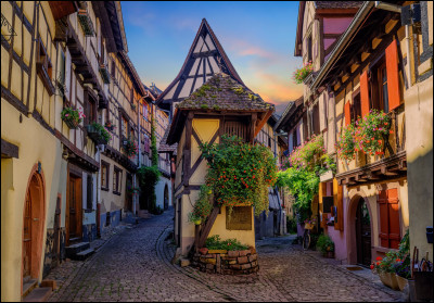 Dans quel pays se situe le village alsacien d'Eguisheim ?