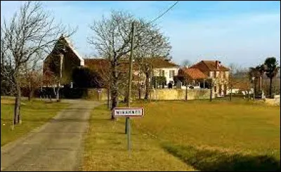 Petit village Gersois de 59 habitants, sur les bords de la Baïse, Mirannes se situe en région ...