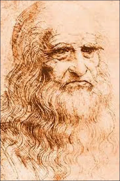 Parmi ces trois affirmations concernant le visage de Léonard de Vinci, laquelle est vraie ?