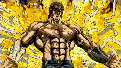 En K, il s'agit d'un manga scénarisé par Buronson et dessiné par Tetsuo Hara.