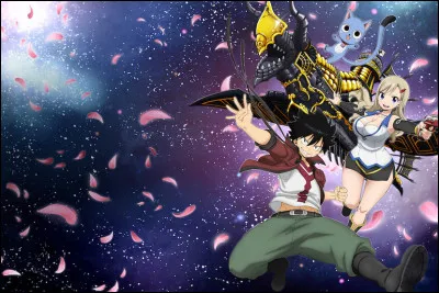 Lettre E, ce manga est écrit et dessiné par Hiro Mashima, l'auteur du célèbre "Fairy Tail".