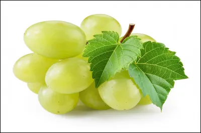 Quelle est cette variété de raisin blanc de table avec des gros grains ovoïdes et peu de pépins ?