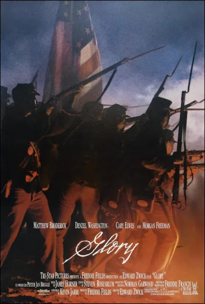 "Glory" est joué par Denzel Washington.
