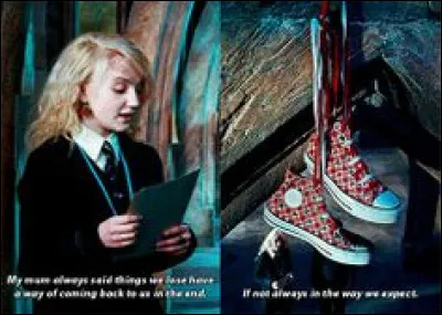 Qui Luna soupçonne-t-elle de lui avoir pris ses chaussures ?