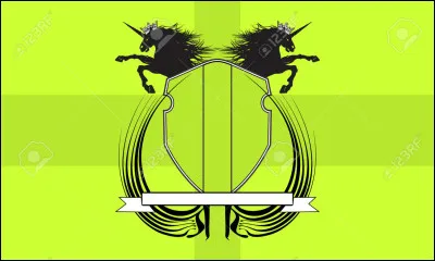 En héraldique, comment appelle-t-on la couleur verte ?